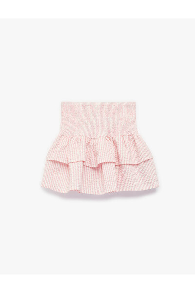 Koton Naborana ružičasta suknja za devojčice 6SKG70019AW