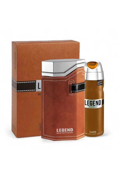Emper 2-in-1 Legend EDT 100 ml + Deodorant 200 ml Set – Men’s Fragrance Gift Set