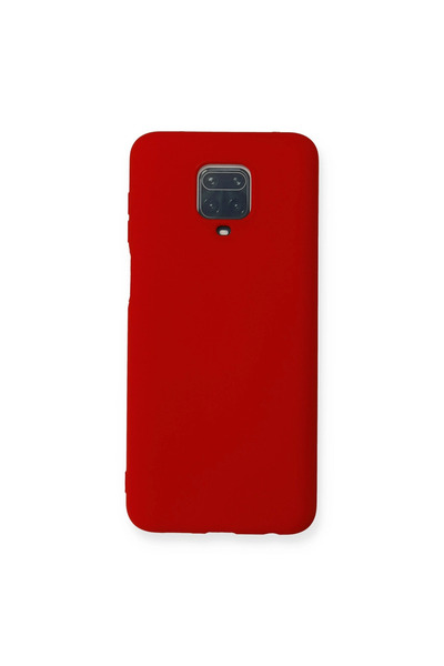 eco port حافظة ريدمي نوت 9 برو من السيليكون المخملي النانو - أحمر