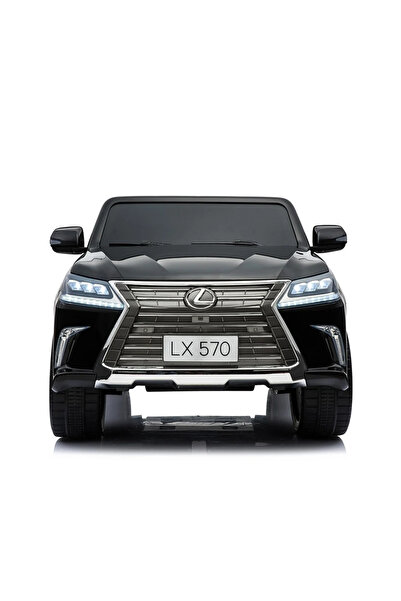 Leno سيارة كهربائية للأطفال - تصميم جيب على طراز لكزس، محركان، دواسة قدم، 12 ...