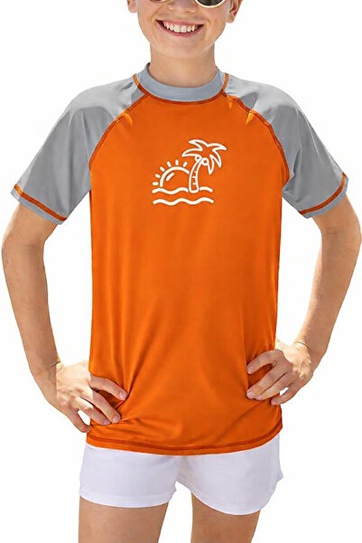 BesserBay Children's swimming top, long sleeve, breathable, UV protection, or...