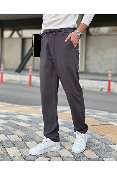 wamoss Micro Drawstring Casual Trousers 2026