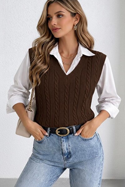 moda mh Kadın Saçörgü Süveter