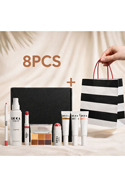 loca beauty [أصلي 100%] مجموعة الاهداء الفاخرة من لوكا (8 منتجات فاخرة + بوكس...