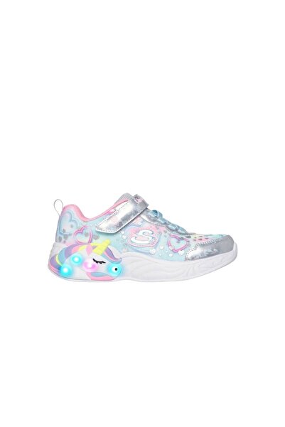 SKECHERS Unicorn Dreams - Pantofi sport Heart Sparkles - 303063L-SMLT