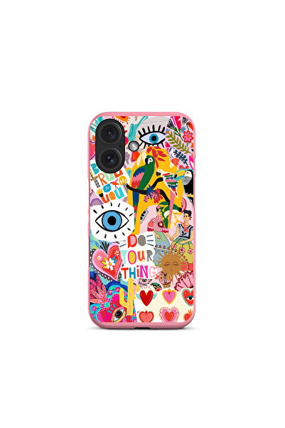 KaffCase غطاء هاتف من السيليكون الفاخر متوافق مع آيفون 16 من Do Our Thing