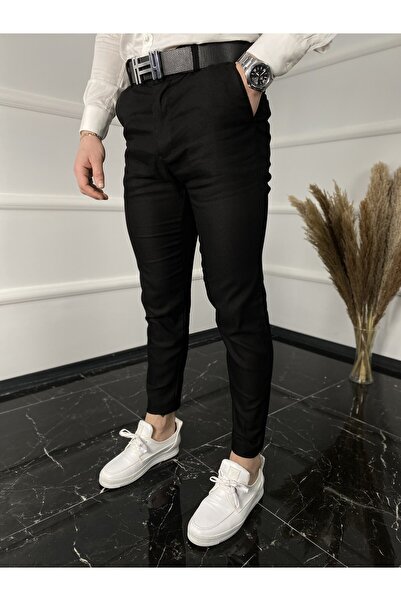 wamoss Pantaloni din in cu croială slim, sezonieri, ARABIC KTN 2026