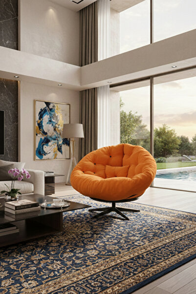 AVYNA ELYSIA 360 Derece Dönen Mekanizmalı Tekli Koltuk Berjer & Yatak Olabile...