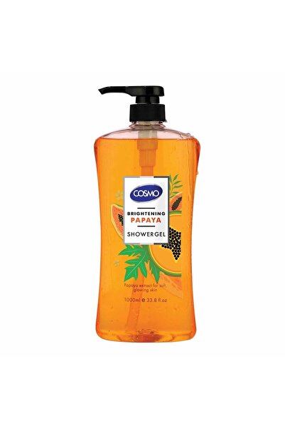 Cosmo Papaya Fruit Enzyme Extract Vitamin Rich Daily Shower Gel (1000ml)