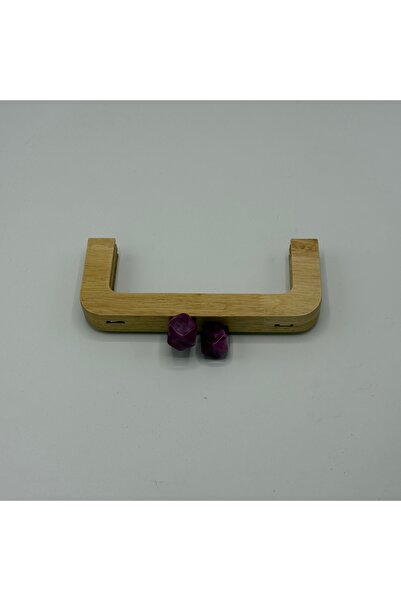 Aynalı Wooden Burs Ice Purple