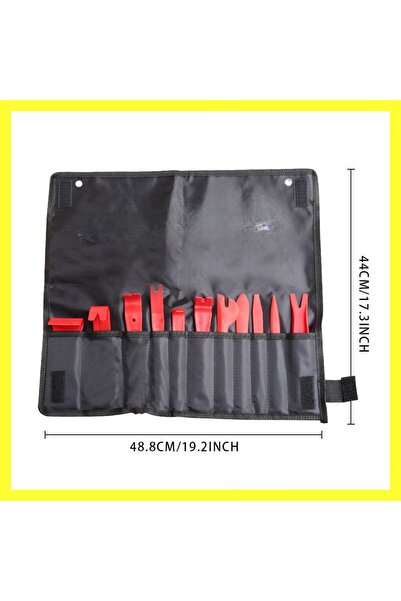 OEM Set scule 11 piese, material fibra de nylon, demontare tapiterie, cleme, ...