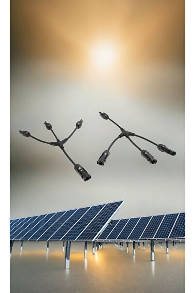 OEM Set conectori MC4 x 3, panou solar fotovoltaic pentru conectare in paralel