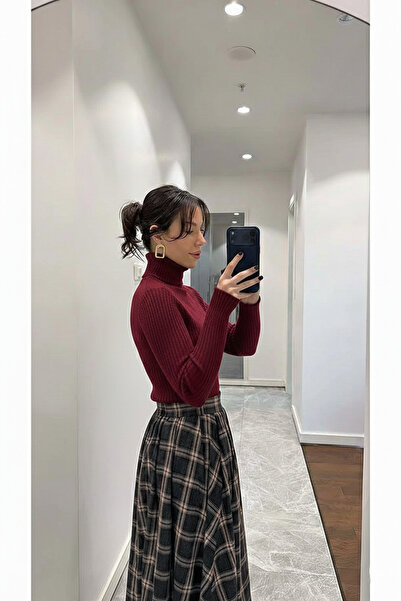 HaNNaR Kadın Balıkçı Boğazlı Kazak