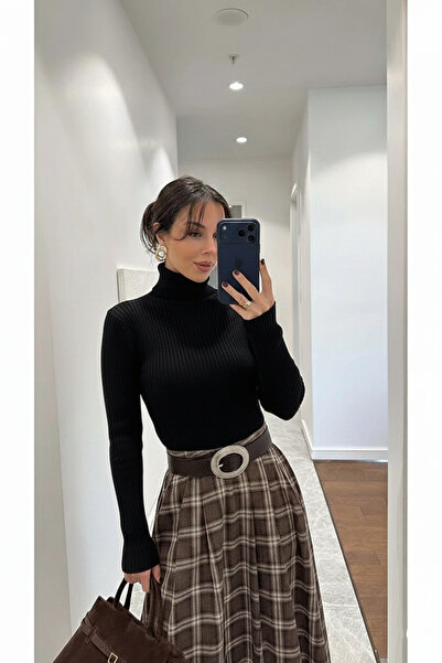 Hotfashion Kadın Giyim Balıkçı Boğazlı Kazak