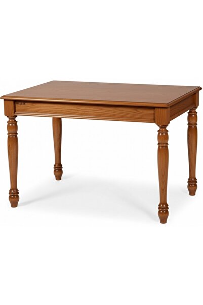 Masifart Paraka 140 cm Sabit Tornalı Dikdörtgen Yemek Masası