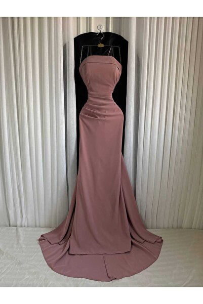 ABHARNI Mermaid-style strapless evening dress