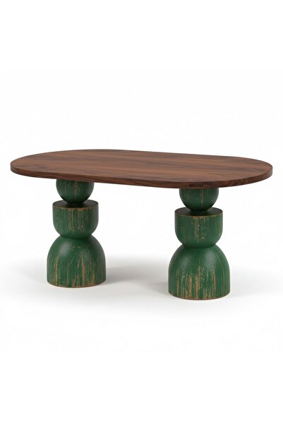 Masifart Bethany 200 Lük Kupa Oval Yemek Masası