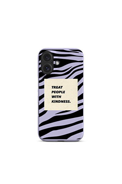 KaffCase غطاء هاتف آيفون 16 من السيليكون الفاخر بنمط الحمار الوحشي