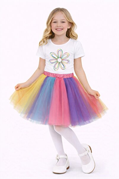 Nacar 23 Nisan 29 Ekim Gösteri Kıyafeti Kız Çocuk Modeli Badi Modeli Tütü Ete...