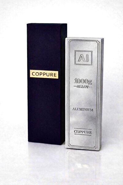 BAKIRCIM STORE Saf Alüminyum Külçe 1000 Gr Kutulu