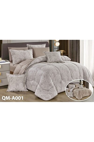 Graciana مفرش سرير نفرين قطن بتصميم مزهر 6قطع