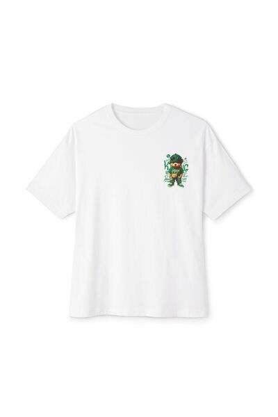 mrmubomen Unisex Printed Oversized t-shirt
