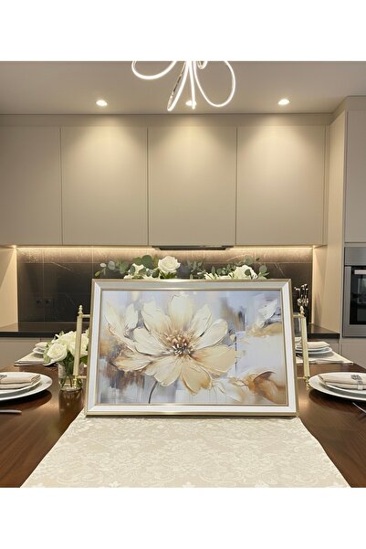 ozbience Modern 6 Kişilik Çay ve Sunum Tepsisi 30x42 cm, Şık ve Kullanışlı Ta...