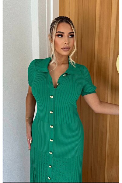 Abalı Yeni sezon kışlık üzün elbise