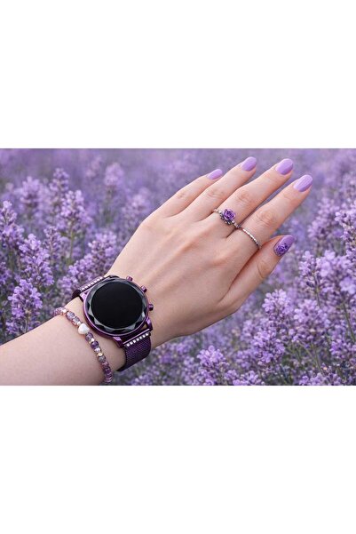 loreans Mıknatıslı Hasır Kordon tuşlu Dijital kadın saat bilezik+kutu hediye