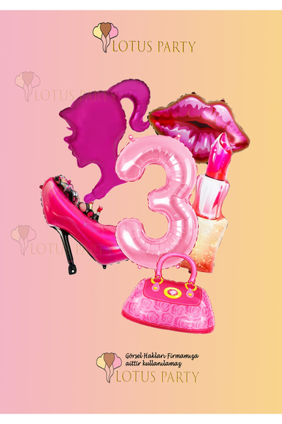 LOTUS PARTY Σετ με θέμα το κορίτσι Κοκός - Σετ με θέμα το κορίτσι Cici, Κραγι...