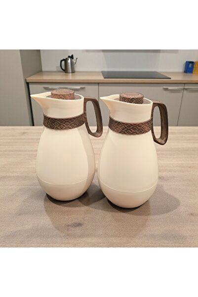 AR HOME TEA-COFFE VACUUM FLASK -THERMOS SET-1.0 LT+1.0LT