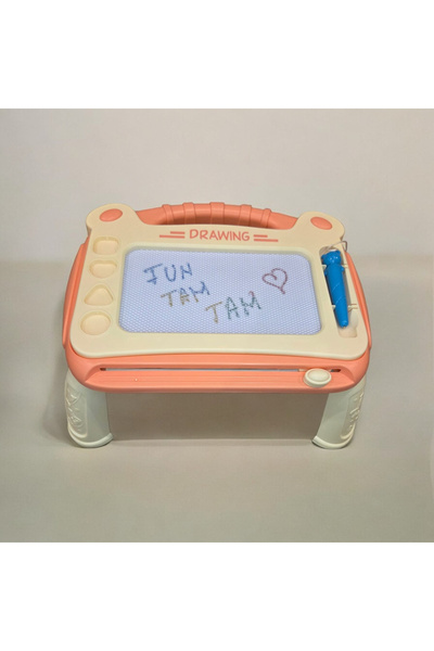 No Label Tablă de desen magnetică educațională cu ștampile ROZ