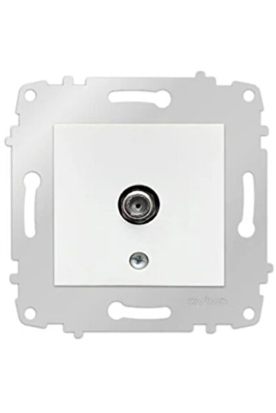 Ovivo Electric Ovivo White Tv Socket |   Frame Excluded |