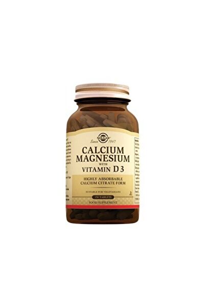 Solgar Calcium Magnesium with Vitamin D3 150 Tablet