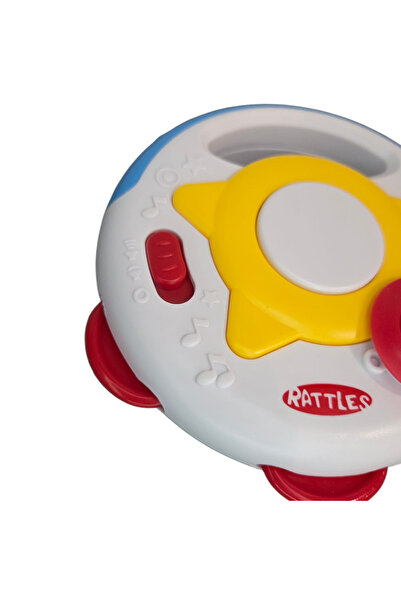 No Label Tamburină muzicală interactivă pentru bebeluși