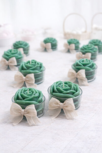 Defne 10 adet mika kutu içerisinde gül. Söz,nişan,nikah,düğün,yaş günü için