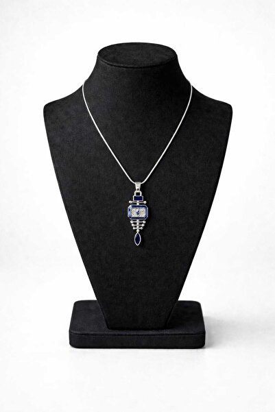 mdm style Vintage Design Blue Necklace
