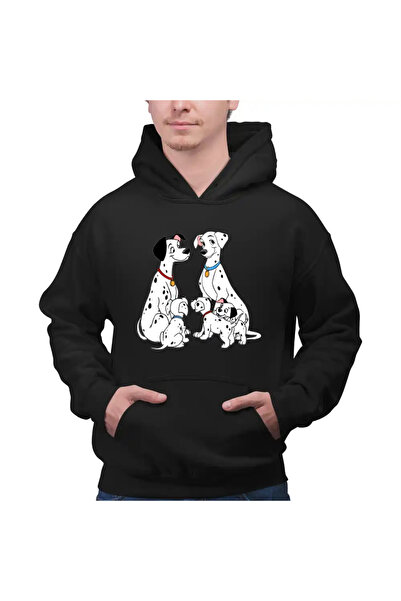 OEM Men's Hoodie 101 Dalmatians Pongo Perdita Adventures