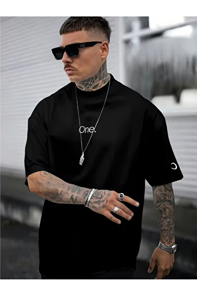 bellanova تي شيرت سيلا تريند من القطن الأسود الفاخر