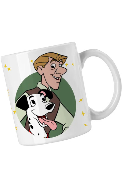 OEM 101 Dalmatians Mug Roger Pongo Dalmatian Dog