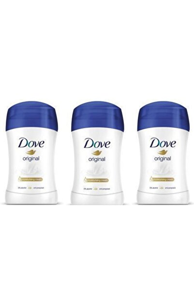 Dove Set 3 x Deodorant Antiperspirant Stick 48h, Original, 40ml