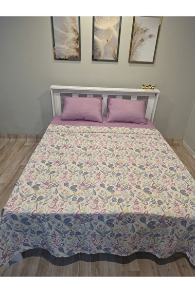 SERENART HOME Double Person Pique Set Li̇lal Lale