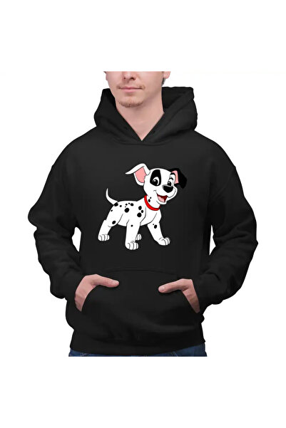 OEM Men's Hoodie 101 Dalmatians Patch Dalmatian Puppy