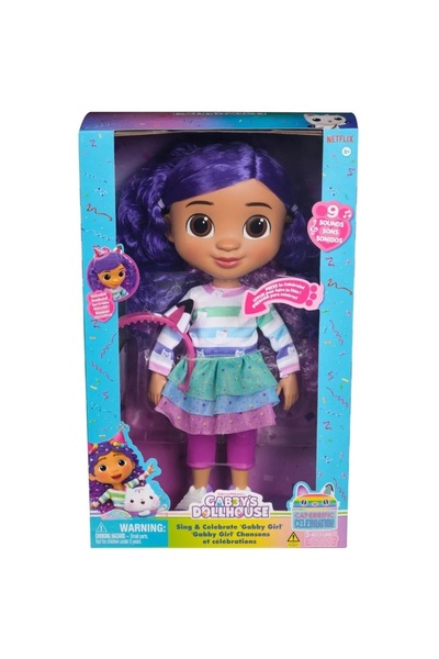 SPIN MASTERR Păpușa Gabby interactivă pentru casă de păpuși, 33 cm