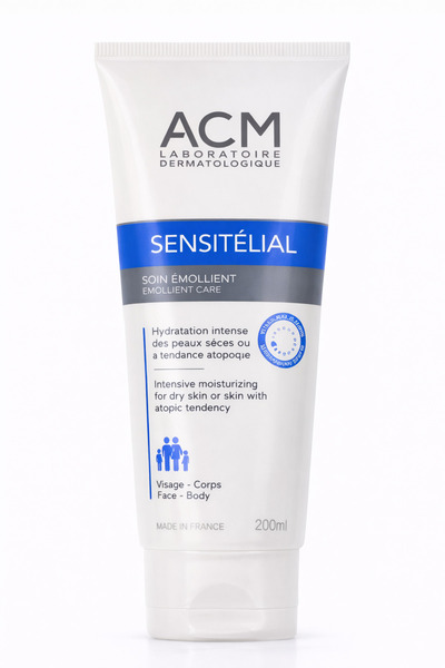 ACM كريم سينسيتيليال المرطب المكثف للوجه والجسم للبشرة الجافة والمتأتبة