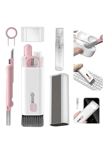 Generic مجموعة تنظيف سماعات الأذن متعددة الوظائف 7 في 1 لسماعات AirPods