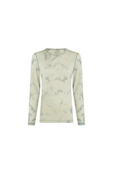 Icebreaker Bluza Dama 200 Oasis Merino Thermal Crewe Cloud Dye Ashen