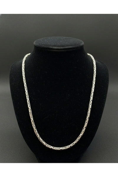 Silver Hunters Kral Zincir 925 Ayar Gümüş Kolye