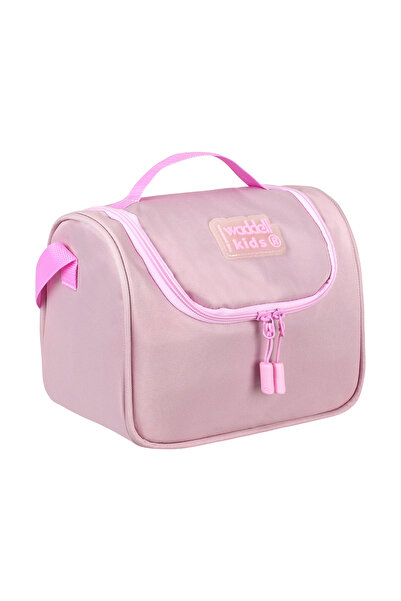 CANLOOR Waddell Licensed Twill Fabric Pink Thermal-Insulated Lunch Bag