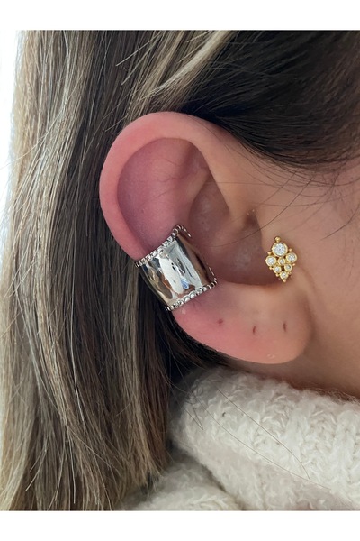 Pinery Jewels Çubuk Kadın Kıkırdak Küpe
